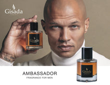 Load image into Gallery viewer, Gisada Switzerland - Ambassador Men - Luxurious Cologne for Men with Spicy, Vibrant, Floral Notes - Daily Wear Mens Cologne with Fresh Citrus &amp; Warm Wood Aroma - Made in Switzerland - 1.7 fl.oz.
