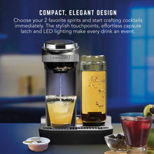 Load image into Gallery viewer, Bartesian Duet Cocktail Machine and Margarita Maker - Compact Home Bartender Mixologist Drink Mixer with 2 Glass Spirit Bottles - Automatic Machine Creates Premium Cocktails and Mocktails in Seconds

