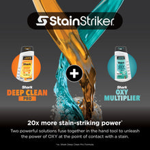 Load image into Gallery viewer, Shark StainStriker Portable Carpet &amp; Upholstery Cleaner w/on board self cleaning - Spot, Stain, &amp; Odor Eliminator, Includes 2 Cleaning Tools &amp; 2 Cleaning Solutions, Charcoal, PX221BRN
