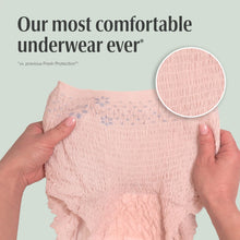 Load image into Gallery viewer, Depend Fresh Protection Adult Diapers, Incontinence Underwear for Women, Disposable, Maximum, Small, Blush, 32 Count, Packaging May Vary
