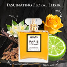 Load image into Gallery viewer, Paris 5th Avenue for Women EDP - Top Notes of Aldehydes, Neroli, Ylang Ylang, Bergamot &amp; Peach - Base Scents From Vetiver, Patchouli, Oakmoss, Sandalwood &amp; Vanilla - Elegant 100ml Bottle
