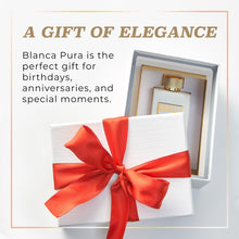 Load image into Gallery viewer, Blanca Pura Eau de Parfum for Men &amp; Women by Perfuadictos - Elegant Jasmine Perfume with White Musk &amp; Magnolia - Long-Lasting 25% Fragrance Concentration - Luxurious Gift (3.4 fl oz)

