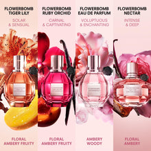 Load image into Gallery viewer, Viktor&amp;Rolf - Flowerbomb Nectar Eau de Parfum - Women's Perfume - Floral, Spicy &amp; Warm - With Notes of Gunpowder &amp; Vanilla - 3 Fl Oz
