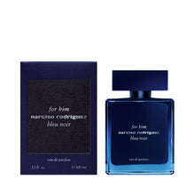 Load image into Gallery viewer, Narciso Rodriguez Bleu Noir Eau de Parfum Spray for Men, Blue, 3.3 Ounce
