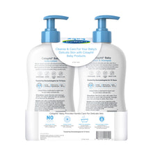 Load image into Gallery viewer, Cetaphil Baby Wash &amp; Shampoo Plus Body Lotion, Healthy Skin Essentials, Head to Toe Hydration for up to 24 Hours, for Delicate, Sensitive Skin, 2-Pack,White
