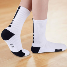 Load image into Gallery viewer, JHM Kids Athletic Sport Sockcs Team Cushioned Basketball Soccer Crew Socks For Ages 4 to 16
