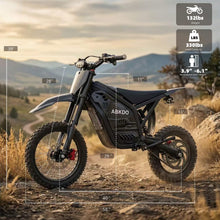 Load image into Gallery viewer, ABKDO 4000W Peak Electric Dirt Bike for Teens Adults，45 MPH，40 Miles Range
