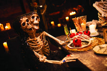 Load image into Gallery viewer, Fun Express Two-Headed Life-Size Human Skeleton (5 feet Tall) Posable
