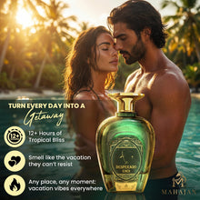 Load image into Gallery viewer, Mahajan Desperado Eden Eau de Parfum – Exotic Sweet Tropical Cologne – Irresistible with Creamy Coconut &amp; Fresh Mint – Long-Lasting Luxury Fragrance for Men (3.4 oz)
