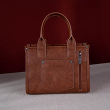 Load image into Gallery viewer, × Wrangler Tote Handbag for Women Top Handle with Detachable Crossbody Strap WG102-8120SLP
