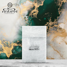 Load image into Gallery viewer, Nabeel Elite Collection - Marble for Unisex - Arabian Perfume for Women &amp; Men - Fragrance with Lemon, Rose, Oud, Musk, Leather, Pineapple Scent - Arabic Cologne - Travel Size - 2.64 oz EDP Spray
