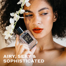 Load image into Gallery viewer, Ellis Brooklyn MYTH Eau de Parfum, Sophisticated Jasmine Musk Perfume for Women, Clean, Vegan, Paraben-Free, Long Lasting, Notes of Bergamot, Tiger Orchid &amp; White Cedarwood, 50ml / 1.7oz
