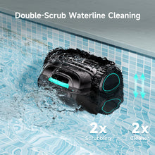 Load image into Gallery viewer, (2026 Upgrade) WYBOT C1 Cordless Robotic Pool Vacuum for Inground Pools, Above Ground Pool Cleaner 4-in-1 Wall &amp; Waterline Cleaning Up to 1,614sq.ft, 150mins Smart Navigation, App Support, Black
