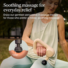 Load image into Gallery viewer, TheraGun Relief by Therabody - Easy-to-Use, Comfortable &amp; Light Handheld Percussion Massage Gun for Everyday Pain Relief Massage Therapy in Neck, Back, Leg, Shoulder and Body (Sand)
