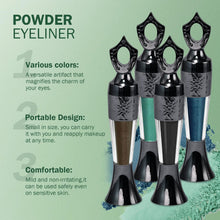 Load image into Gallery viewer, KOAVDMT Powder 𝒌𝒐𝒉𝒍 Eyeliner Arabic, Handmade 100% Natural Eye Liner Powders, Long Lasting Eyeliners Intense Color, Natural Egyptian Style Eyeliner in Powder Form for Eye Makeup(4PCS)
