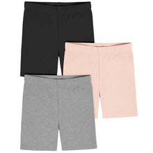Load image into Gallery viewer, Gerber Baby Girls' Toddler 3-Pack Pull-On Bike Shorts, Pink
