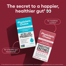 Load image into Gallery viewer, Physician's CHOICE Digestive Enzymes for Bloating &amp; Digestion - Fast-Acting 16 Enzyme Formula with Organic Prebiotics &amp; Probiotics for Gut &amp; Digestive Health - Meal Time Discomfort Relief - 60 CT
