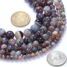 Load image into Gallery viewer, Natural Stone Beads 6mm Persian Agate Stone Round Loose Beads Crystal Energy Stone Healing Power for Jewelry Making DIY,1 Strand 15&quot;
