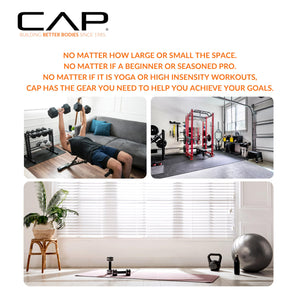 CAP Barbell Adjustable Weighted Vest, 50 lb, Black