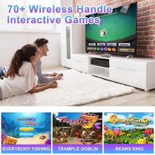 Load image into Gallery viewer, YRPRSODF TV Game Console Built in 100+ Gam ES, Video Game Machine with 2.4G Wireless Gamepad Somatosensory Control, USB Plug and Play, Kid &amp; Adult Interactive&amp; Puzzle Games,Grey
