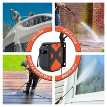 Load image into Gallery viewer, DECOKTOOL 5000PSI Wall Mounted PowerWasher with 4 Quick Connect Nozzles, Foam Cannon for Car, Lane, Patio Cleaning
