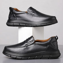 Load image into Gallery viewer, COSIDRAM Mens Casual Loafers Classic Comfort Slip On Lightweight Driving Business Shoes for Male Black 12
