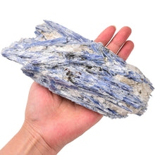 Load image into Gallery viewer, JIC Gem Natural Raw Blue Kyanite Rough Mineral Healing Crystal Irregular Home Decoration Gemstone Specimen 1pc 2.42-2.86 lb
