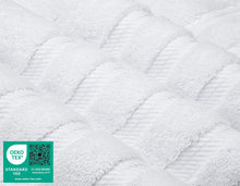 Load image into Gallery viewer, American Soft Linen Luxury 6 Piece Towel Set, 2 Bath Towels 2 Hand Towel 2 Washcloths, 600 GSM 100% Cotton Turkish Towels for Bathroom, White Towel Sets
