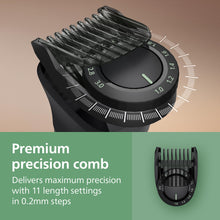 Load image into Gallery viewer, Norelco Philips All-in-One 9000 Series 25-Piece Trimmer - Electric Shaver and Clipper for Face, Beard, Head &amp; Body, Self-Sharpening Full Metal Blades, 27 Length Settings (0.5-20 mm), MG9580/40
