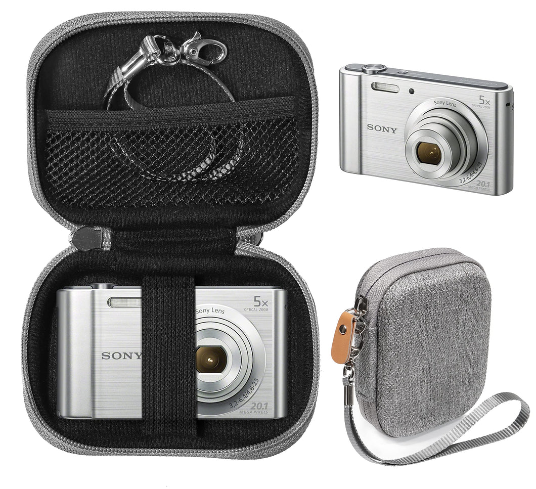 WGear Digital Camera Case for CAMKORY, Fulealfly, Lecran, Sony W800/S, DSCW830; Canon PowerShot ELPH360 HS/ 360/350 HS/350/310/190/180; Kodak PIXPRO Friendly Zoom FZ43, FZ53-BL; Nikon COOLPIX L32