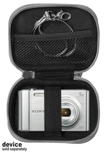 WGear Digital Camera Case for CAMKORY, Fulealfly, Lecran, Sony W800/S, DSCW830; Canon PowerShot ELPH360 HS/ 360/350 HS/350/310/190/180; Kodak PIXPRO Friendly Zoom FZ43, FZ53-BL; Nikon COOLPIX L32
