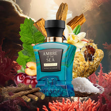Load image into Gallery viewer, H HABIBI Ambre Of The Sea Extrait De Parfum – Cologne for Men &amp; Perfume for Women, 2.5 oz Long Lasting Unisex Fragrance with Bergamot &amp; Sea Salt, Arabian Scent
