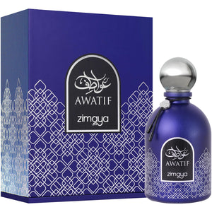 zimaya Awatif Pour Homme Eau de Parfum, 3.4 Fl. Oz