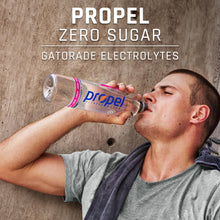 Load image into Gallery viewer, Propel, Black Cherry, Zero Calorie Sports Drinking Water with Electrolytes and Vitamins C&amp;E, 16.9 Fl Oz (12 Count)
