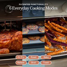 Load image into Gallery viewer, Our Place Wonder Oven | 6-in-1 Stainless Steel Air Fryer Toaster Oven Combo with Basket, Rack, Pan &amp; Tray | Compact 13 QT Countertop Capacity - Toast, Roast, Bake, Reheat, Broil &amp; Steam | Spice
