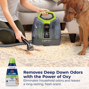 Bissell PET PRO OXY Spot & Stain Formula for Portable Carpet Cleaners, 32 oz., 2034