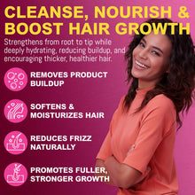 Load image into Gallery viewer, Batana Oil Shampoo and Conditioner Set | Raw Organic Batana Oil for Hair Growth | Clarifying &amp; Thickening Treatment for Thinning Hair | Shampoo and Conditioner for Men &amp; Women
