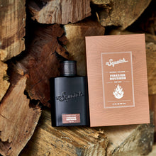Load image into Gallery viewer, Dr. Squatch Fireside Bourbon Cologne - Natural cedarwood, clove, and patchouli fragrance inspired by Wood Barrel Bourbon Bar Soap
