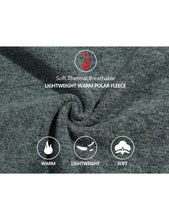 Load image into Gallery viewer, Little Donkey Andy Women's Lightweight Warm Polar Fleece Running Jacket Hooded Full-Zip Thermal Coat Hiking Travel Casual Green M
