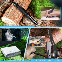 Load image into Gallery viewer, Survival Kits 38 in 1, Gifts for Men Dad Husband Him Fathers Day, Survival Gear and Equipment, Camping Accessories/Cool Gadget/Fishing Hunting Camping Essentials for Teen Men Women Adventure Lovers

