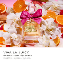 Load image into Gallery viewer, Juicy Couture Viva La Juicy Eau De Parfum, Women's Perfume with Notes of Mandarin, Gardenia &amp; Caramel, Floral &amp; Sweet, EDP Spray, 3.4 fl oz
