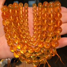 Load image into Gallery viewer, Songxi Beads 6mm Natural Citrine Beads for Jewelry Making 15inches Gemstone Beads for Bracelet Jewelry Bracelet Making ﻿
