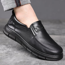 Load image into Gallery viewer, COSIDRAM Mens Casual Loafers Classic Comfort Slip On Lightweight Driving Business Shoes for Male Black 12
