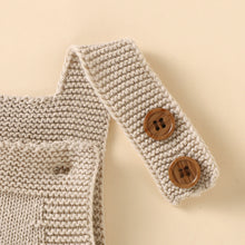 Load image into Gallery viewer, Newborn Baby Rompers Hats Clothes Sets Autumn Winter Solid Knitted Infants Kids Boy Girl Sweaters Jumpsuits Outfits 2pc Knitwear

