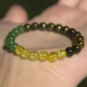 1PS Fashion bracelets men son boy Gifts For Brothers Dream Natural Stone Gemstone charm jewelry pulseiras masculina 8mm