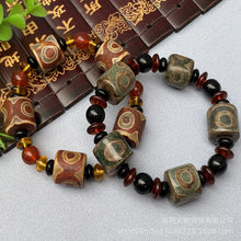 Load image into Gallery viewer, Dropship Agate Bracelet Tibet Tianzhu Bracelet Handmade Mens Jewelry Womens Jewelry Beaded Bracelet
