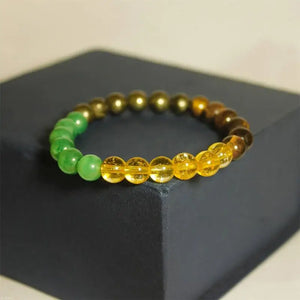1PS Fashion bracelets men son boy Gifts For Brothers Dream Natural Stone Gemstone charm jewelry pulseiras masculina 8mm