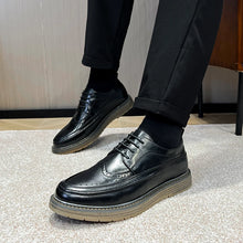 Load image into Gallery viewer, New Brogues 2023 Men Non-slip Flats Shoe Casual Shoes Ankle Boots Fashion Loafers Lace Up Shoes Men Boots Men Sneakers Versatile
