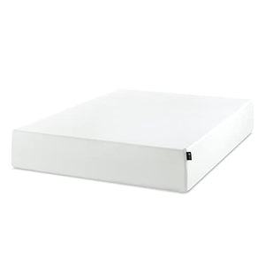 Zinus 12 Inch Green Tea Memory Foam Mattress / CertiPUR-US Certified / Bed-in-a-Box / Pressure Relieving, King, White