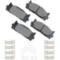 Load image into Gallery viewer, Akebono ACT1222A Ultra-Premium Ceramic Front Disc Brake Pads , GREY

